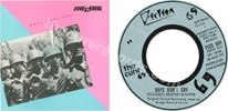 Boys don't cry / Plastic passion (issued 1979). Large central hole. - Thanks to ficsx22.