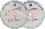 Japanese whispers (issued 1983). One-sided 2x12" test acetate. "Warner Bros Recording Studios". - Thanks to jchristophem.
