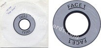Never enough / Harold and Joe (issued 1990). Test-pressing. White handwritten sleeve, silver plastic labels ("Face 1" and "Face 2") - Thanks to autumncure.