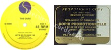 Let's go to bed (issued 1982). Promo gold stamped. Shorter credits on labels. - Thanks to jchristophem.