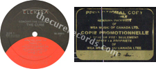 Concert (issued 1984). Promo gold stamped. - Thanks to jchristophem.