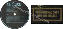 The head on the door (issued 1985). Promo gold stamped on back sleeve. - Thanks to jchristophem.