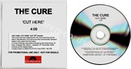 Cut here (issued 2001). 1 track. Custom plain white titled paper sleeve with red Polydor logo. Back description sticker with media contacts at Polydor. Info sticker. "Contact Grant (...)" on sticker. - Thanks to Keya.