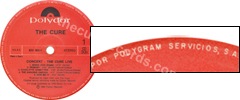 Concert (issued 1984). Made and distributed by PolyGram. Credits on side 1 make a full circle. - Thanks to yugung.