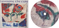 Lovesong / 2 late (issued 1989). Release date promo sticker on sleeve. Picture paper label. - Thanks to yugung.