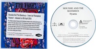Siouxsie & The Banshees - Hyaena (issued 2009). Front sticker by La Digit. Watermarked CD in plastic wallet. Includes bonus tracks. - Thanks to tinderbox.