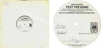 Pornography (issued 1982). Hand-written test pressing by RCA Records. - Thanks to Salvatore