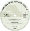 Close to me (issued 1985). Some copies were given with a special poster.