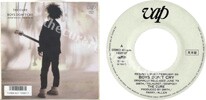 Boys don't cry / Pillbox tales (issued 1986). White label. Gatefold sleeve with lyrics. - Thanks to AdamM