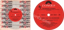 Swimming horses / Let go (issued 1984). Generic "PolyGram Records" sleeve. - Thanks to redhill