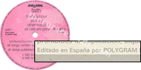 Faith (issued 1991). Third issue with whiter sleeve and pink labels. "Madrid-1991" on back.