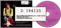 Stone free A tribute to Jimi Hendrix (issued 1993). Compilation with track "Purple haze". Record club edition with additional catalogue numbers on disc, tray card, and insert. No barcode. - Thanks to vandeebgroup