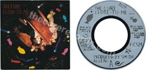 Close to me / A man inside my mouth (issued 1985). Silver plastic label. Large hole. - Thanks to yugung