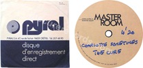 Charlotte sometimes / Charlotte sometimes (issued 1981). Beige "Master Room" label. The track "Charlotte sometimes" plays on both sides. - Thanks to Salvatore