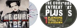 Entreat Plus (issued 2010). Individually numbered edition, limited to 1000 copies. 180g heavyweight vinyl. Contains 4 tracks previously unreleased on vinyl. Each disc has a unique marble pattern on each side. - Thanks to Cure1980