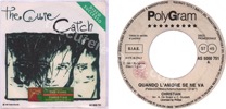Quando l'amore se ne va / Catch (issued 1987). Fold out picture sleeve with strip. - Thanks to eyerawk