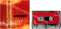 Kiss me kiss me kiss me (issued 1987). Red paper label. Printed stripe on cover states "Incluye su #1 internacional "Casi como en el cielo"". - Thanks to eyerawk
