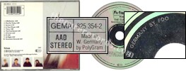 Seventeen seconds (issued 1987). Disc shows "Made in W. Germany by PolyGram". Silver disc. Silver inner ring states "Made in W. Germany by PDO". No "POL 900" square on backsleeve. - Thanks to rafacure