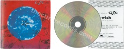 Wish (issued 1992). Plain white custom paper sleeve housed in Wish folder. WIth promo sheet. - Thanks to Rod x