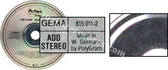 Boys don't cry (issued 1986). First issue with 12 tracks. Matrix 815 011-2 02 # AQ. Silver disc with silver inner ring. Made in W. Germany by PolyGram. Hidden reference number in the inlay of the back sleeve. - Thanks to rafacure