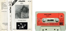 Faith / Carnage visors (issued 1981). "Imp. POLYGRAM INDUSTRIES MESSAGERIES" and ""Imprim� en France"" on back sleeve and cassette. "DOUBLE DUREE" titled in black corner band. Catalogue "POL 570" on spine. Red paper label. - Thanks to Rod x