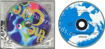 Japanese whispers (issued 1991). Front sticker in French announcing a picture collectors CD behind the CD. "A forest (tree mix)" promo gold CD in plastic wallet is stuck to the back side of the jewel case. Disc is made in W. Germany. - Thanks to rafacure