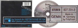 The head on the door (issued 1985). Silver disc. - Thanks to rafacure