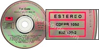 Kiss me kiss me kiss me (issued 1987). Disc with red outer line and red square. - Thanks to rafacure