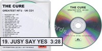 Greatest hits (issued 2001). Mistyped "Jusy say yes". In plastic wallet with paper inlay. - Thanks to Rod x