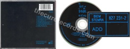 The head on the door (issued 2000). Black disc with blue print. Semi-clear inner ring. Matrix says "Made in Germany by Universal M&L". - Thanks to rafacure