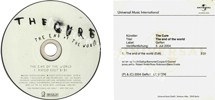 The end of the world (issued 2004). Slimcase. Includes Product-Fact. - Thanks to zakiaaa