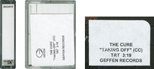 Taking off (issued 2004). Stickered clear Sony MiniDV case. - Thanks to zakiaaa