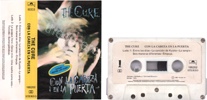 The head on the door (Con la cabeza en la puerta) (issued 1985). Yellow spine and Spanish titles "Con la cabeza en la puerta". Paper lables with Polydor logo. "HERICAL S.A." on inner sleeve with Gamo-Cromia pictogram. - Thanks to zakiaaa